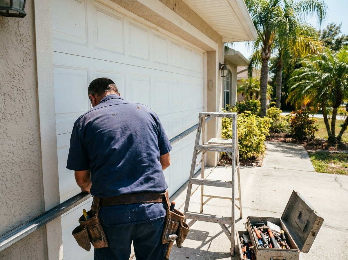 Garage door repair in Fort Lauderdale