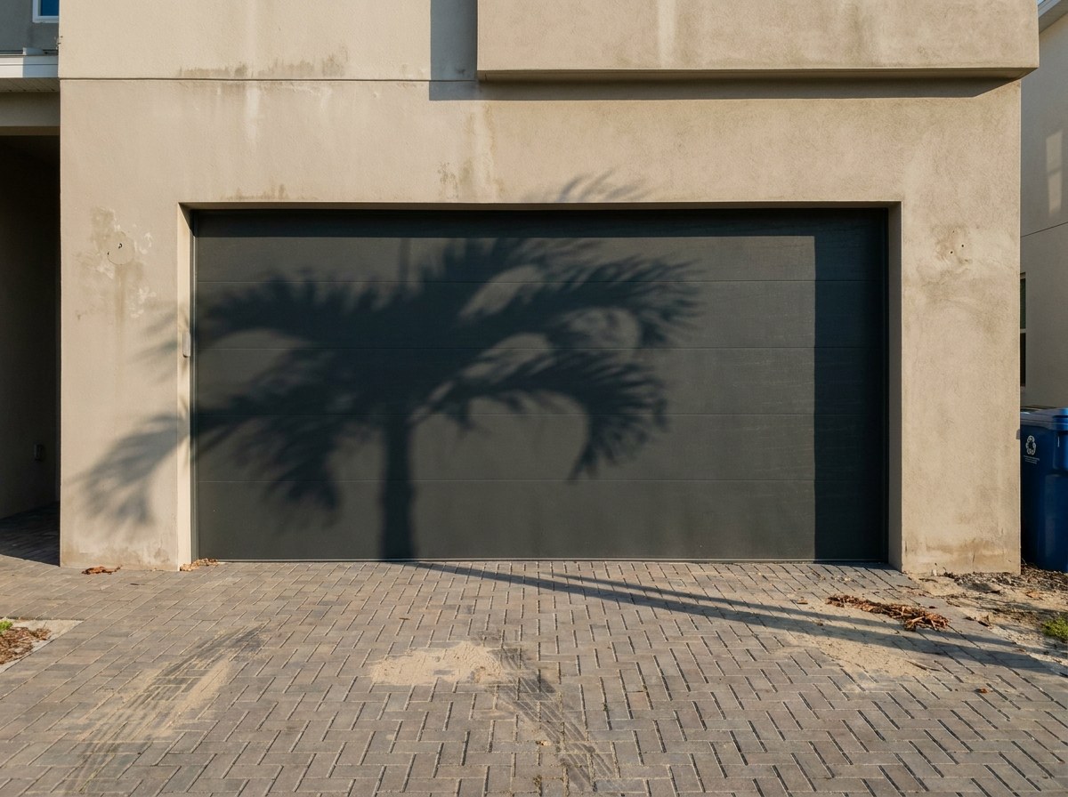 New garage door installation